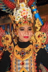 Indonesia, SUMATRA, cultural dancer in colourful costume, INDS1302JPL