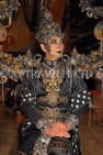 Indonesia, SUMATRA, cultural dancer in elaborate costume, INDS1305JPL