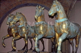 Italy, VENICE, St Mark's Basilica, the four Horses of St Mark's (originals), ITL1449JPL