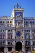 Italy, VENICE, St Mark's Square (San Marco), Torre dell'Orologio (clock tower),  ITL1837JPL