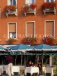 Italy, VENICE, St Mark's Square, outdoor cafe scene, ITL1784JPL