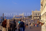 Italy, VENICE, St Mark's Square by the waterfront,  ITL1836JPL