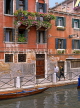 Italy, VENICE, Venetian architecture, along canal, ITL763JPL