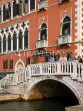 Italy, VENICE, Venetian architecture, and small bridge, ITL1688JPL