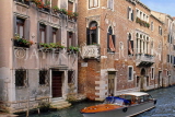 Italy, VENICE, Venetian architecture, canalside buildings, ITL1858JPL