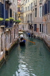 Italy, VENICE, Venetian architecture, narrow canals and gondola, ITL1857JPL