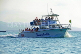 JAMAICA, Montego Bay, Sandals resort party boat at sea, cruising, JM325JPL