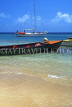 JAMAICA, Ocho Rios, beach and boats, JM136JPL