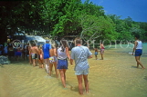 JAMAICA, Ocho Rios, beach and tourists, JM200JPL