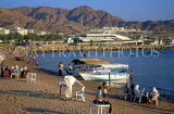 JORDAN, Aqaba, Red Sea and beach, JOR129JPL