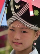 LAOS, Luang Prabang, Hmong girl in traditional dress, LAO44JPL