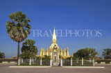 LAOS, Vientiane, Wat That Luang Temple, LAO112JPL