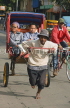 MADAGASCAR, Antisirabe, pousse pousse (rickshaw) and driver, MDG218JPL
