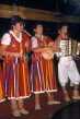 MADEIRA, Funchal, musicians in traditional costume, performing, MAD1115JPL