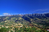 MADEIRA, hillside villages, view from Pico Dos Barcelos, MAD168JPL