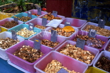 MALAYSIA, Cameron Highlands, market stall selling medicinal herbs and barks, MAL101JPL