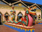 MALAYSIA, Penang, Georgetown, Chayamangkalaram temple (Thai style), Snake figures, MSA484JPL
