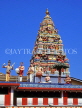 MALAYSIA, Penang, Hindu temple, elaborate entrance facade, MSA615JPL