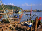 MALAYSIA, Penang, coast and fishing boats, MSA655JPL