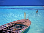 MALDIVE ISLANDS, seascape with fishing boat, MAL669JPL