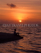MALDIVE ISLANDS, sunset over horizen and silhouette of tourist, MAL534JPL