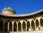 MALLORCA, Palma, Belver Castle (14th century), arches, SPN1237JPL