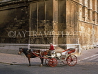 MALLORCA, Palma, Palma Cathedral and horse drawn carriage, SPN1234JPL
