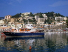 MALLORCA, Puerto Soller, town centre and waterfrotn with boats, MAL1220JPL