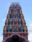 MAURITIUS, Mariaman Meenakshi Temple, entrance facade, MRU162JPL