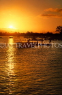 MAURITIUS, North Coast, Grand Bay, sunset and boat, MRU202JPL