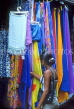 MAURITIUS, Port Louis, main market, clothes stall, MRU302JPL