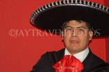 MEXICO, Mexico City, Mariachi in sombrero, MEX652JPL