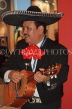 MEXICO, Mexico City, Mariachi playing guitar, MEX654JPL