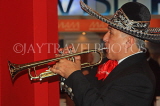 MEXICO, Mexico City, Mariachi playing trumpet, MEX658JPL