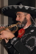 MEXICO, Mexico City, Mariachi playing trumpet, MEX761JPL
