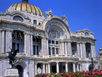 MEXICO, Mexico City, Palace of Fine Arts building, MEX568JPL