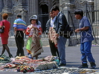 MEXICO, Mexico City, Plaza Zocalo, street traders, MEX567JPL