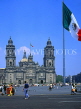 MEXICO, Mexico City, Plaza de la Constitucion and Metropolina Cathedral, MEX556JPL
