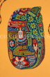 MEXICO, Nayarit, crafts, traditional bead work, mask, MEX667JPL