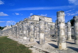MEXICO, Yucatan, CHICHEN ITZA, Mayan sites, Temple of Warriors, MEX514JPL