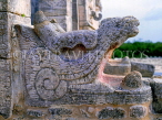 MEXICO, Yucatan, CHICHEN ITZA, Temple of Warriors, Snake Column, MEX541JPL