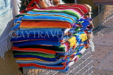 MEXICO, Yucatan, COZUMEL, Mexican woven blankets, MEX502JPL