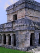 MEXICO, Yucatan, TULUM, Temple of Frescoes (Mayan), MEX618JPL