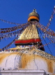 NEPAL, Kathmandu, Swayambhunath Temple (Monkey Temple), stupa, NEP382JPL