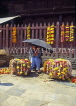 NEPAL, Kathmandu, flower seller (with garlands for offerings), NEP142JPL