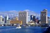NEW ZEALAND, North Island, AUCKLAND, city skyline and waterfront (Waitemata Harbour), NZ22JPL