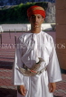 OMAN, Muscat, doorman at Al-Bastan Palace Hotel, OMA219JPL