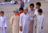 OMAN, Muscat, group of children in traditional dress, OMA89JPL