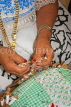 PANAMA, lace making, traditional crafts, woman hand knitting, PAN73JPL