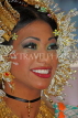 PANAMA, woman (portrait) dressed in traditional La Pollera, headgear, PAN65JPL